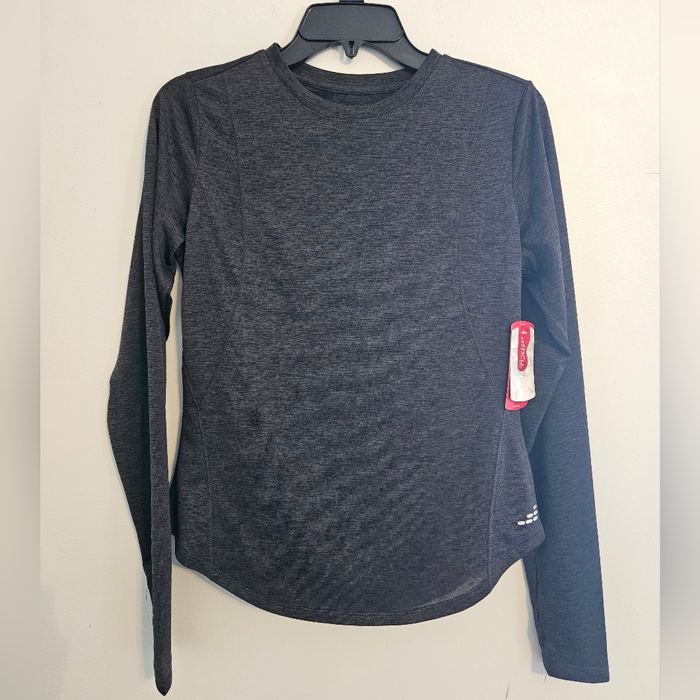 BCG Women's Charcoal Long Sleeve Tee
